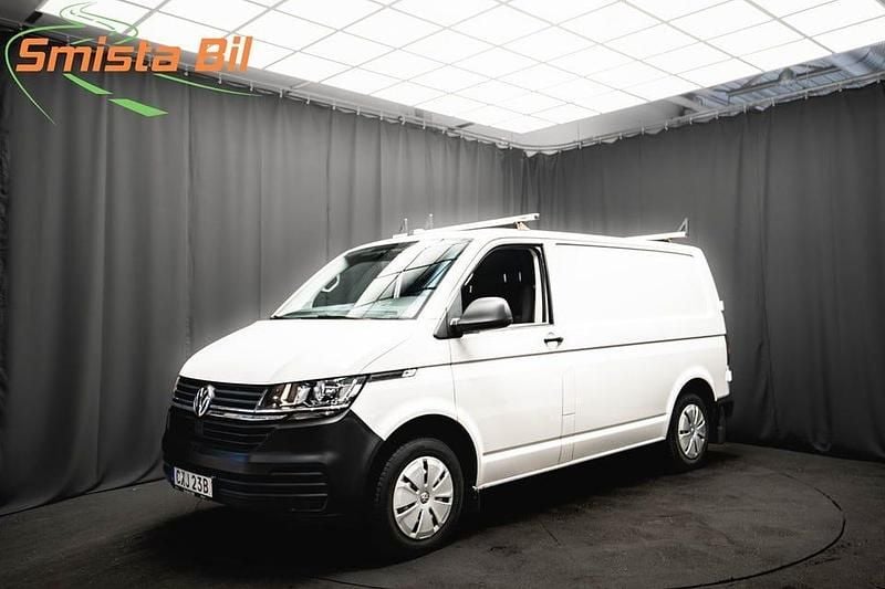 Vit Begagnad 2022 VW T6.1 Van | 299 800 kr (Superpris) - Bild 1/3