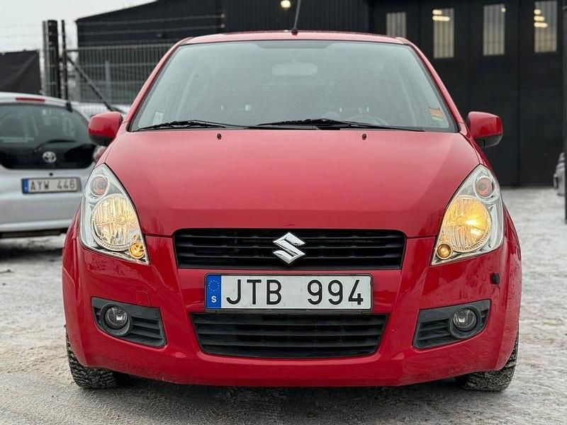 Begagnad Suzuki Splash GLS 65 HK (47 kW) 2009 Röd Halvkombi
