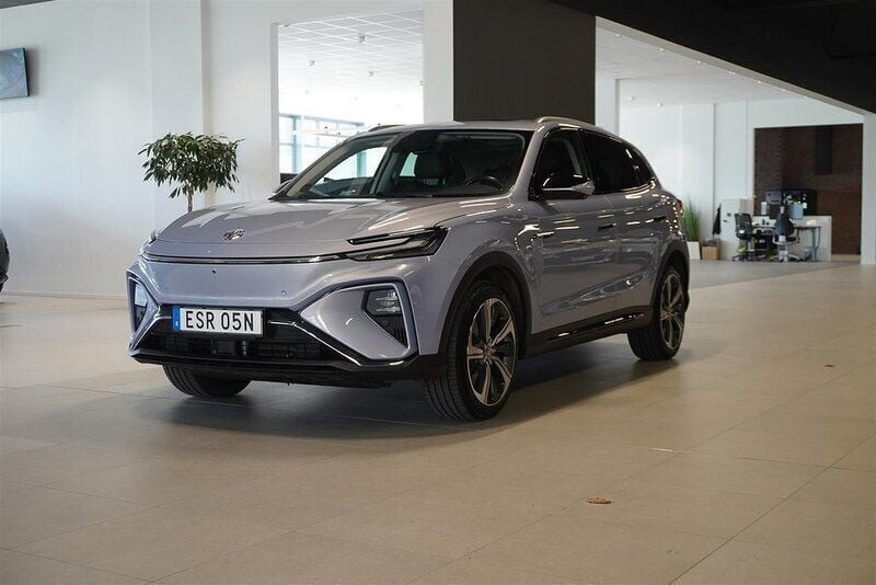 Blå Begagnad 2022 MG Marvel R Performance SUV | 284 800 kr - Bild 1/4