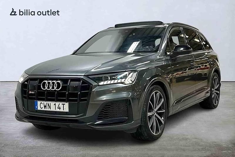 Grå Begagnad 2020 Audi SQ7 SUV | 589 900 kr - Bild 1/1