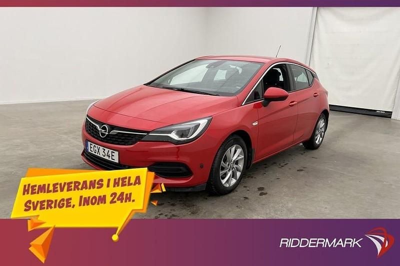 Röd Begagnad 2020 Opel Astra Elegance Halvkombi | 148 900 kr - Bild 1/3