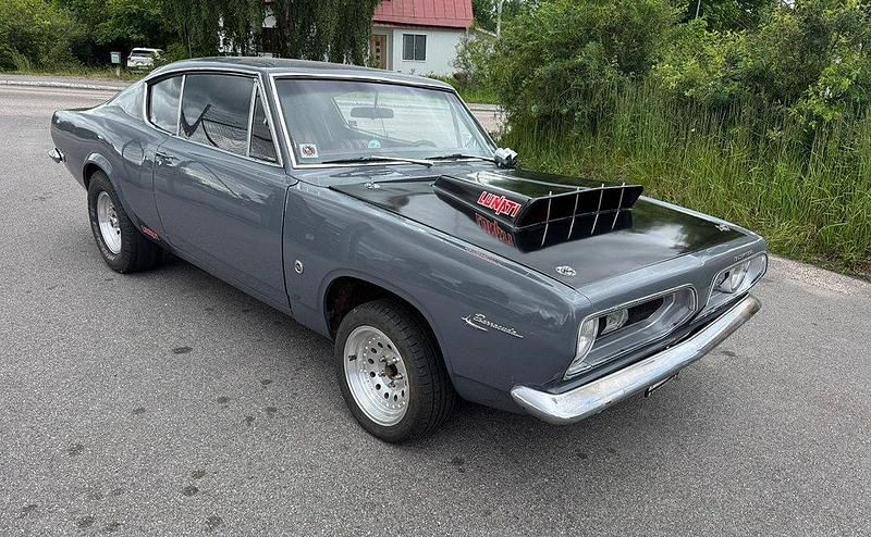Grå Begagnad 1968 Plymouth Barracuda | 359 000 kr - Bild 1/4
