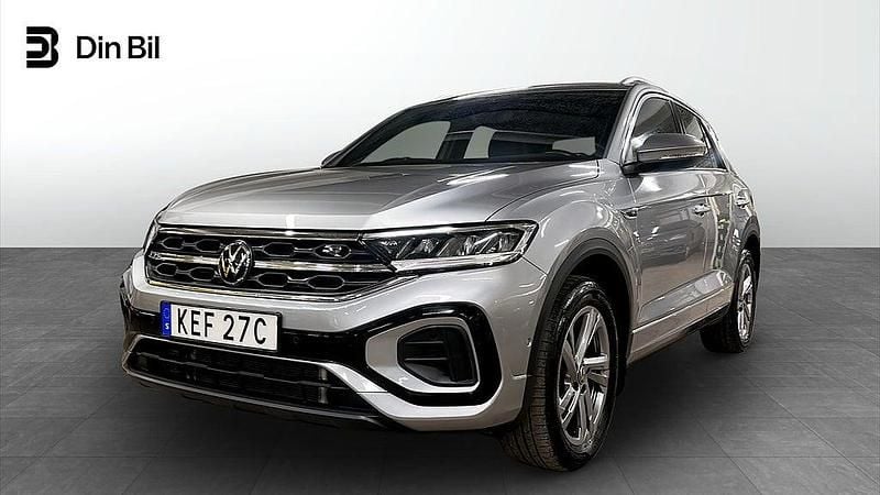 Silver Begagnad 2024 VW T-Roc R-line SUV | 369 900 kr (Marknadspris) - Bild 1/4