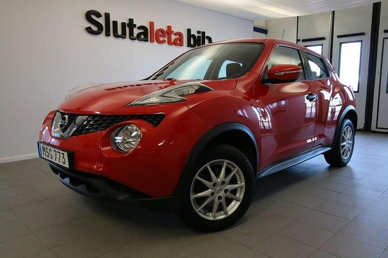 Röd Begagnad 2015 Nissan Juke SUV | 114 900 kr (Marknadspris) - Bild 1/4