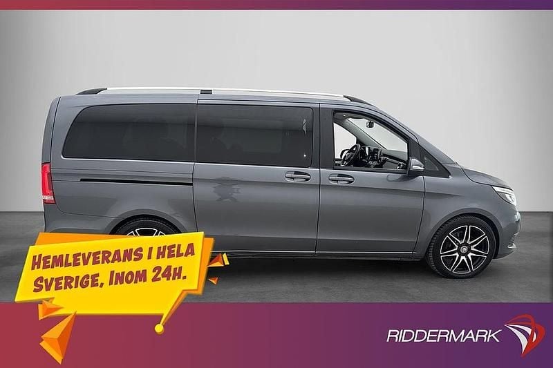 Grå Begagnad 2015 Mercedes V220 Minibuss | 369 900 kr - Bild 1/3