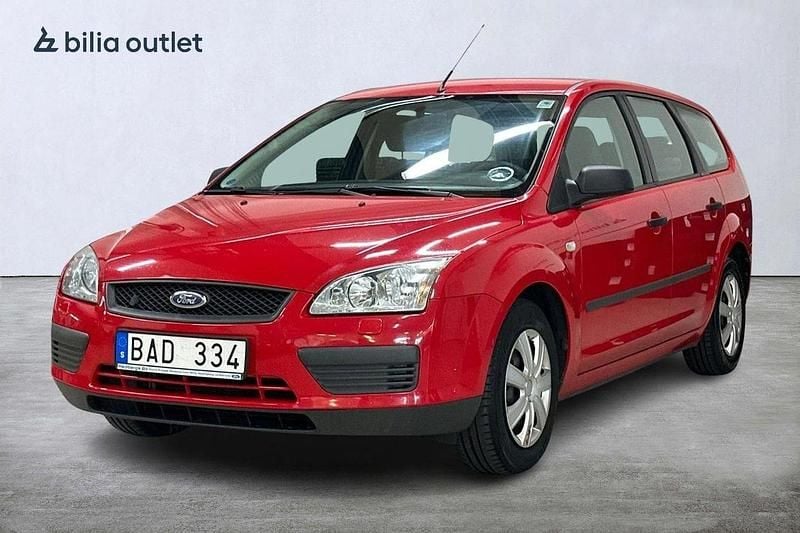 Röd Begagnad 2006 Ford Focus Kombi | 19 900 kr (Superpris) - Bild 1/4