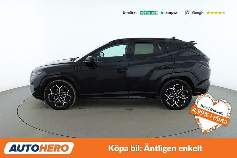 Begagnad Hyundai Tucson N Line 268 HK (197 kW) 2022 Svart SUV
