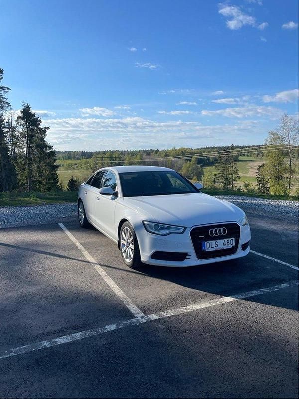 Vit Begagnad 2012 Audi A6 Proline Sedan | 145 000 kr (Lite dyr) - Bild 1/4