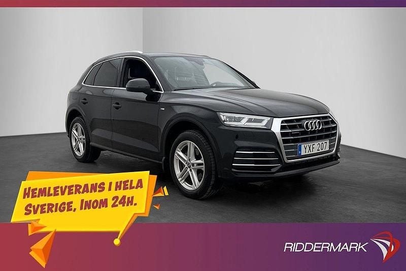 Svart Begagnad 2018 Audi Q5 S-Line SUV | 279 900 kr (Marknadspris) - Bild 1/3