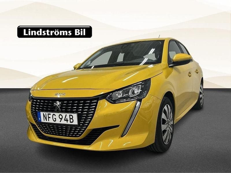 Gul Begagnad 2020 Peugeot 208 Halvkombi | 157 000 kr (Lite dyr) - Bild 1/3