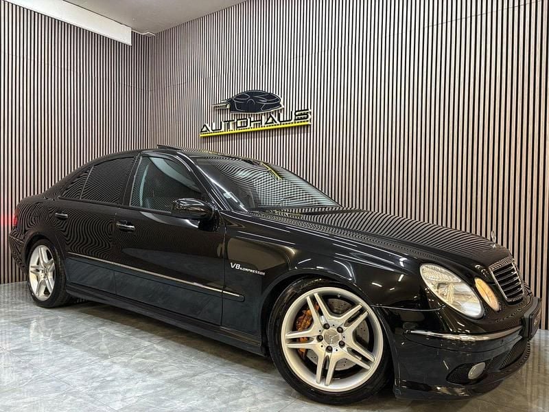 Svart Begagnad 2003 Mercedes E55 AMG AMG Sedan | 329 900 kr - Bild 1/4