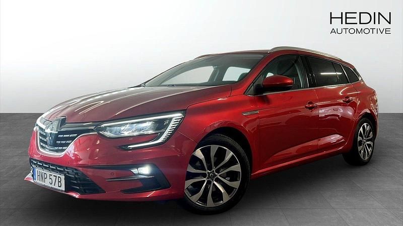 Röd (red) Begagnad 2023 Renault Mégane GrandTour Techno Kombi | 229 900 kr (Marknadspris) - Bild 1/4