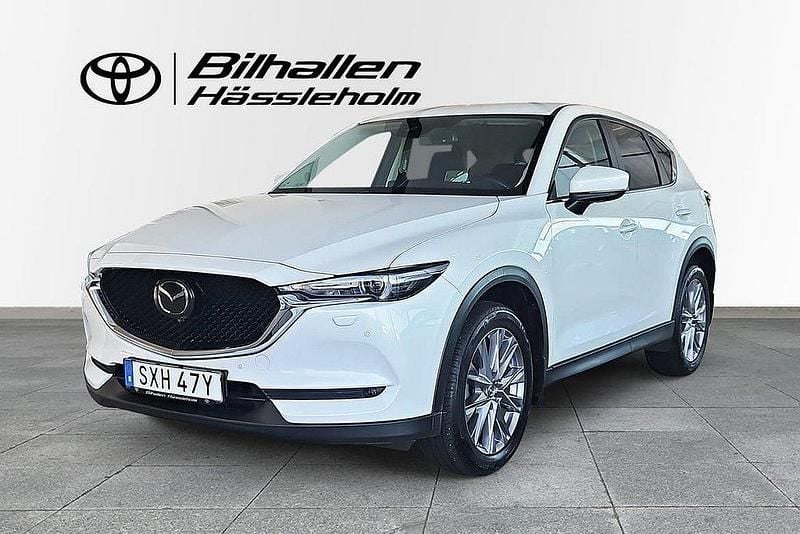 Vit Begagnad 2019 Mazda CX-5 SUV | 264 900 kr (Lite dyr) - Bild 1/4