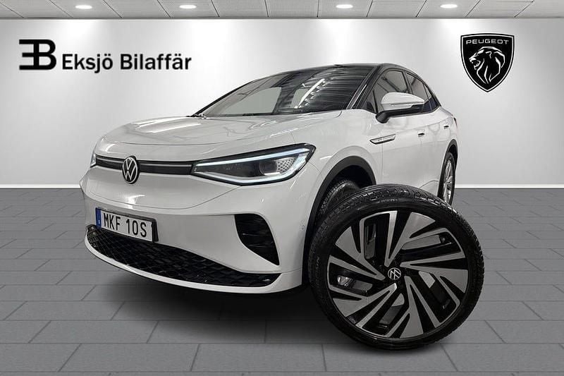 Vit Begagnad 2022 VW ID.5 GTX SUV | 289 500 kr (Bra pris) - Bild 1/4