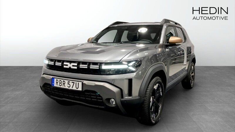 Grå (grey) Ny 2024 Dacia Duster Extreme SUV | 319 900 kr (Marknadspris) - Bild 1/4