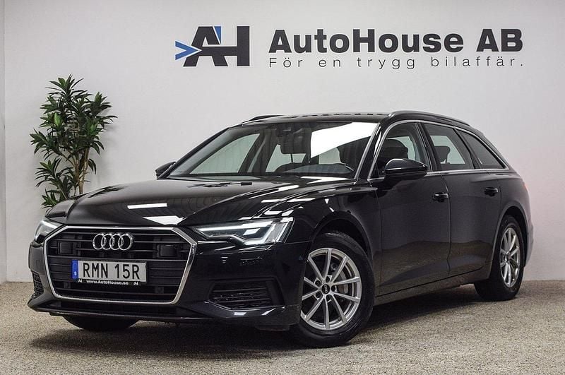 Svart Begagnad 2021 Audi A6 Proline Kombi | 234 000 kr (Bra pris) - Bild 1/4