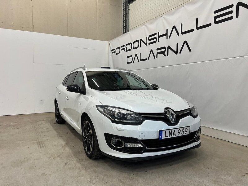 Vit Begagnad 2014 Renault Mégane GrandTour Bose Edition Kombi | 94 900 kr (Dyr) - Bild 1/4