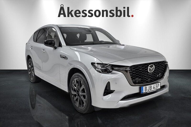 Sonic silver Ny 2025 Mazda CX-60 Homura-Line SUV | 634 900 kr (Marknadspris) - Bild 1/4