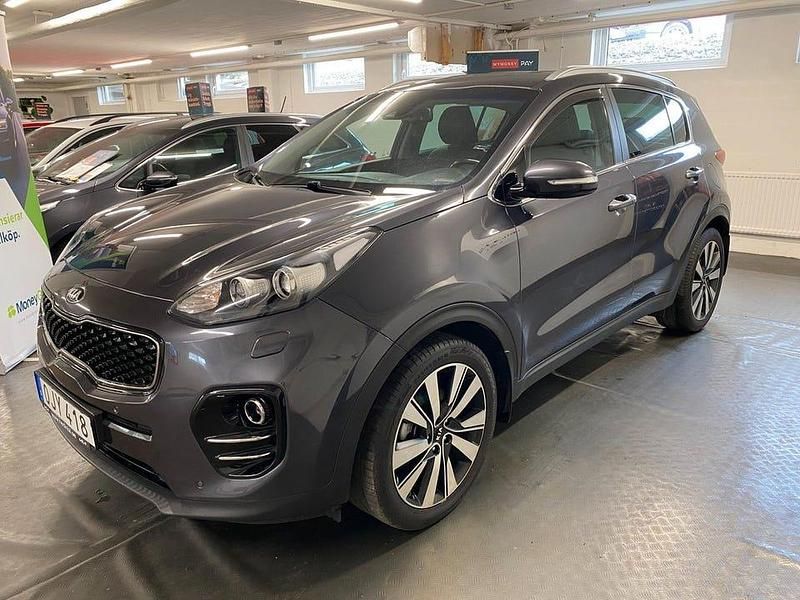 Begagnad Kia Sportage Advance 141 HK (103 kW) 2017 Grå SUV
