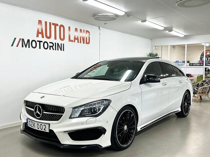 Begagnad Mercedes CLA250 Shooting Brake AMG 211 HK (155 kW) 2015 Vit Kombi