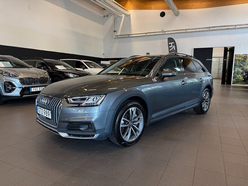 Grå Begagnad 2018 Audi A4 Allroad Proline Kombi | 189 900 kr (Bra pris) - Bild 1/4