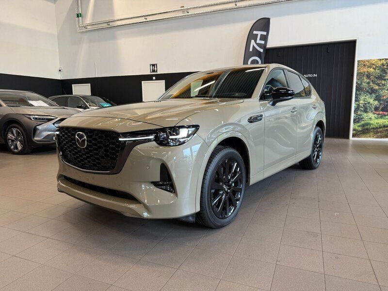Gul (zircon sand) Ny 2024 Mazda CX-60 Homura-Line SUV | 635 000 kr (Marknadspris) - Bild 1/4