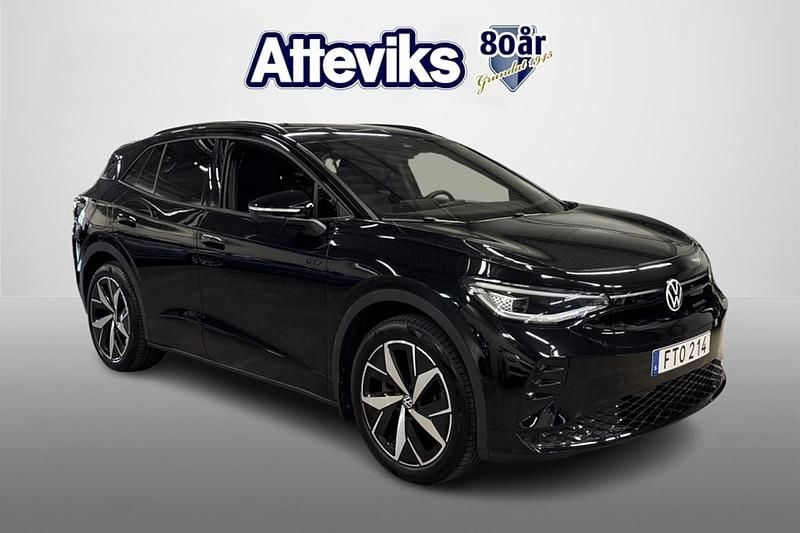 Svart Begagnad 2023 VW ID.4 GTX SUV | 449 900 kr (Dyr) - Bild 1/4