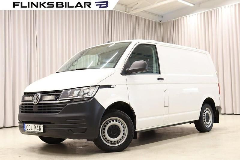 Vit Begagnad 2020 VW T6.1 Van | 239 700 kr (Superpris) - Bild 1/4
