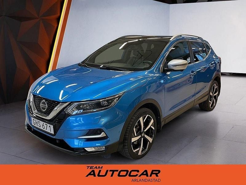 Blå Begagnad 2018 Nissan Qashqai 360º SUV | 189 900 kr (Marknadspris) - Bild 1/4