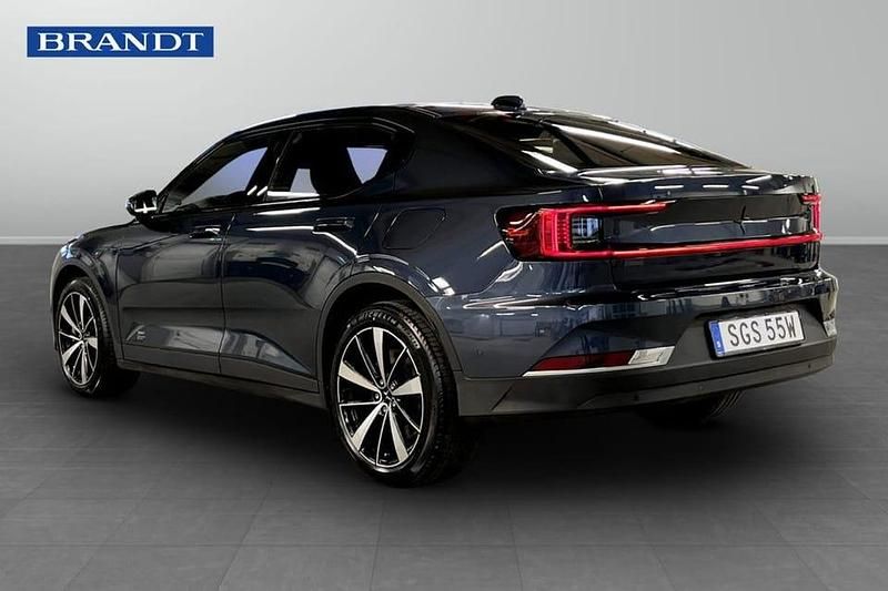 Begagnad Polestar 2 Pilot 303 kW (413 HK) 2021 Blå Halvkombi