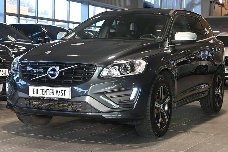 Grå Begagnad 2017 Volvo XC60 R-Design SUV | 269 000 kr (Marknadspris) - Bild 1/4