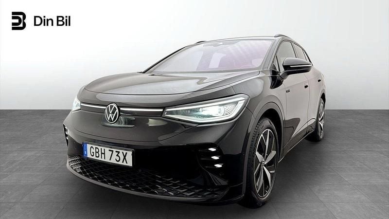 Svart (grenadilla black) Begagnad 2023 VW ID.4 GTX SUV | 439 900 kr - Bild 1/4