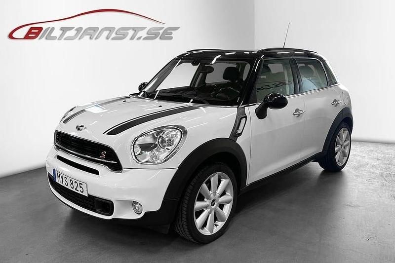 Vit Begagnad 2016 Mini Cooper SD Countryman Chili SUV | 124 900 kr (Marknadspris) - Bild 1/4