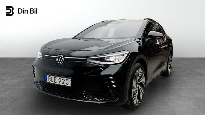 Svart Begagnad 2022 VW ID.4 GTX SUV | 459 900 kr (Marknadspris) - Bild 1/4