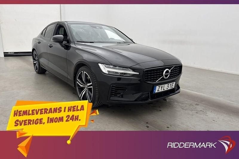 Svart Begagnad 2021 Volvo S60 R-Design Sedan | 334 900 kr (Marknadspris) - Bild 1/3