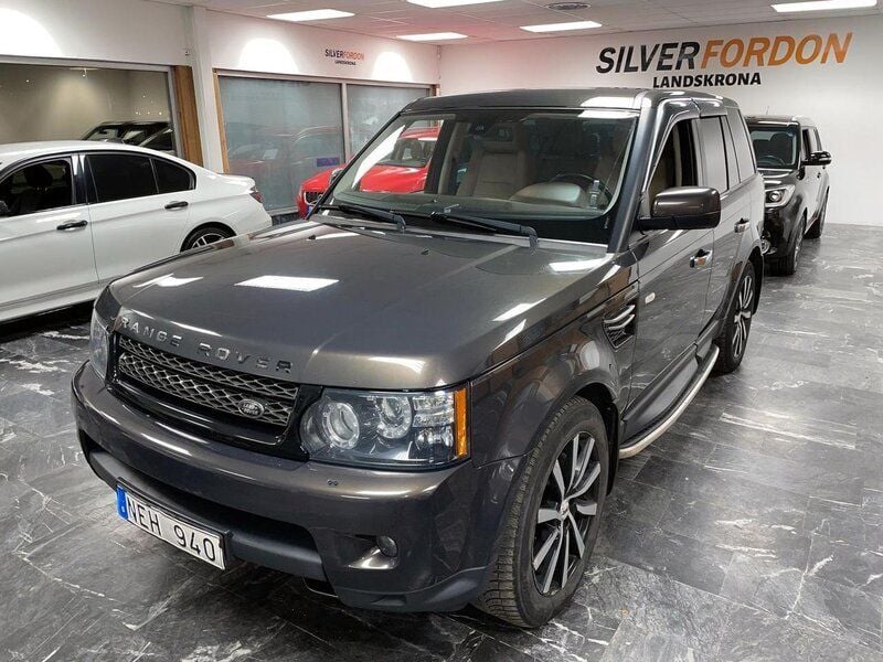 Blå Begagnad 2012 Land Rover Range Rover Sport SUV | 199 900 kr (Dyr) - Bild 1/4