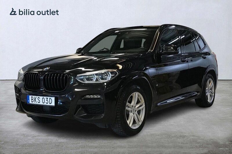Svart Begagnad 2020 BMW X3 M Sport SUV | 349 900 kr (Lite dyr) - Bild 1/3