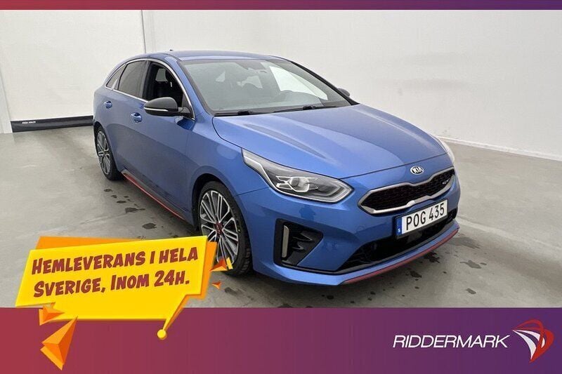 Blå Begagnad 2018 Kia Ceed GT 2 Kombi | 224 800 kr (Marknadspris) - Bild 1/3