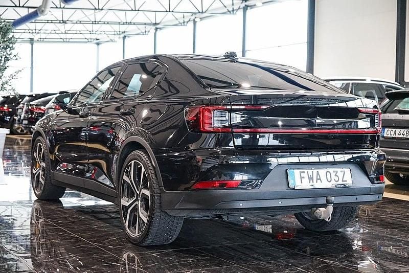 Begagnad Polestar 2 Performance 350 kW (476 HK) 2022 Svart Halvkombi