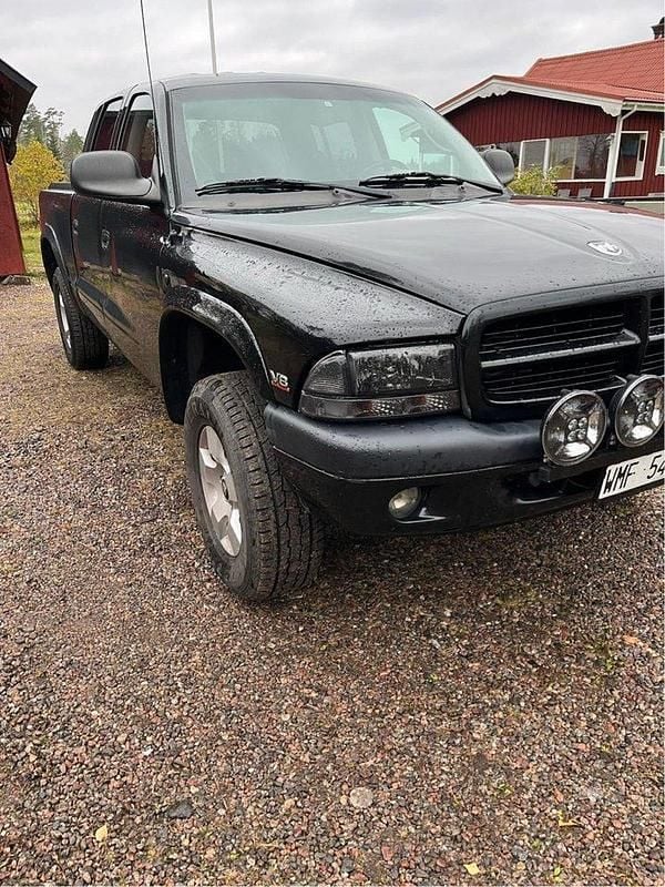 Svart Begagnad 2004 Dodge Dakota Pickup | 49 000 kr - Bild 1/4