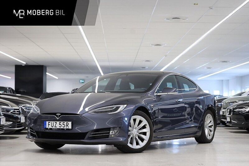 Grå Begagnad 2019 Tesla Model S Sedan | 354 900 kr (Dyr) - Bild 1/3