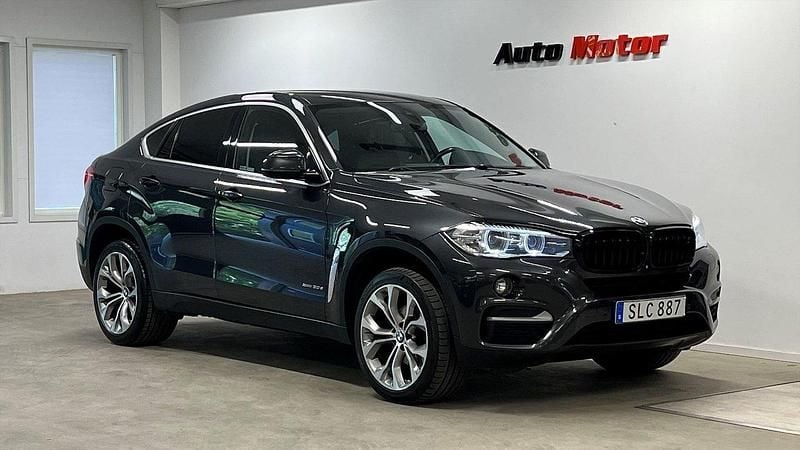 Grå Begagnad 2014 BMW X6 SUV | 319 900 kr (Lite dyr) - Bild 1/3