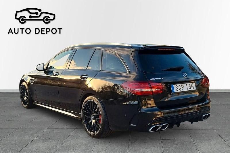 Begagnad Mercedes C63S AMG AMG 510 HK (375 kW) 2020 Svart Kombi