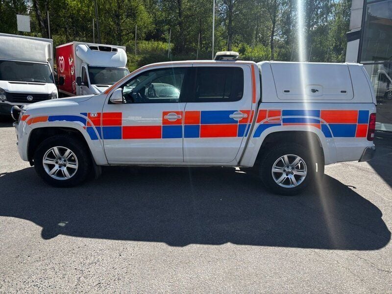 Vit Begagnad 2013 VW Amarok Pickup | 98 000 kr (Superpris) - Bild 1/1