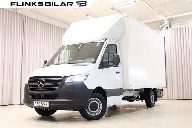 Vit Begagnad 2023 Mercedes Sprinter Van | 499 900 kr (Dyr) - Bild 1/4