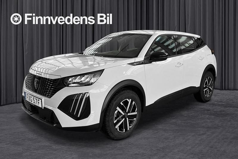 Vit Begagnad 2024 Peugeot 2008 SUV | 251 800 kr (Bra pris) - Bild 1/4