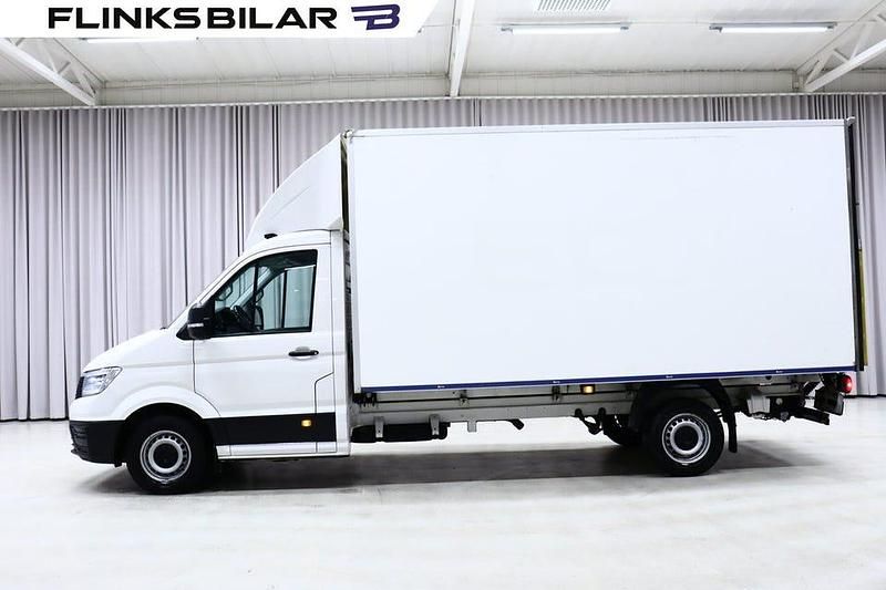 Vit Begagnad 2021 VW Crafter Van | 359 700 kr (Marknadspris) - Bild 1/4