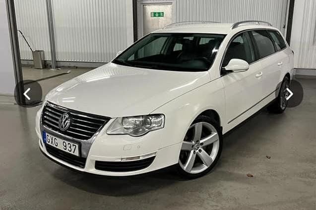 Vit Begagnad 2008 VW Passat R Kombi | 57 000 kr (Marknadspris) - Bild 1/4