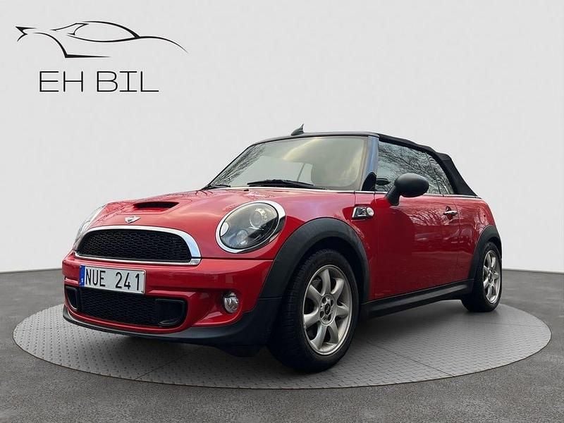 Röd Begagnad 2012 Mini Cooper S Cabriolet Cab | 129 900 kr - Bild 1/4