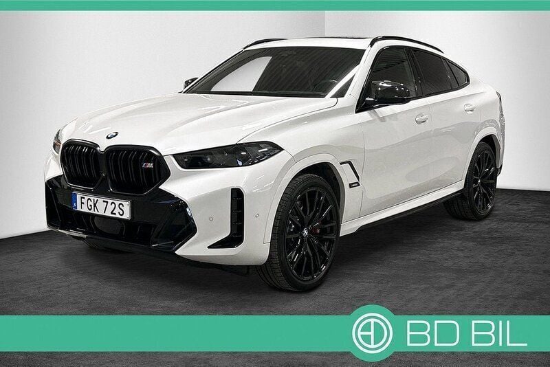 Vit Begagnad 2023 BMW X6 M Sport SUV | 1 149 000 kr (Bra pris) - Bild 1/3